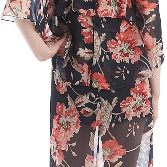 XOXO COLD SHOULDEE MAXI DRESS LARGE - Picture 4 of 7